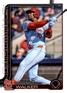 2025 Topps #485 Jordan Walker - Picture 1 of 2