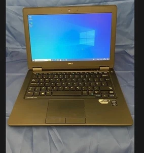 Dell Latitude E7250 12.5 in Laptop i5-5300U 2.3 GHz 8GB 256GB SSD Windows 10 Pro - Picture 1 of 5