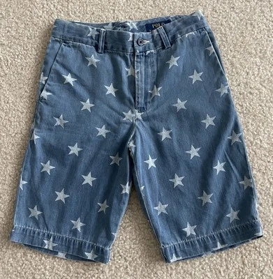 Polo Ralph Lauren Clásico Chino Denim Niños Pantalones Cortos 12 Foto 1 de 4
