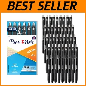 InkJoy Penne Gel Nero 36 ct - 0,7 mm Punta Media - Foto 1 di 7