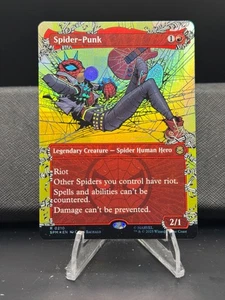 Magic the Gathering, Spider-man - Spider-Punk, #0210 - Borderless, Foil - Picture 1 of 2