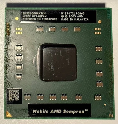 AMD Mobile Sempron 3600+ SMS3600HAX3CM Socket S1 (S1g1) - Imagen 1 de 2