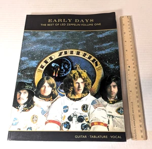 Early Days Best of Led Zeppelin Vol 1: Guitar Tablature Vocal 2006 Music Book - Picture 1 of 14