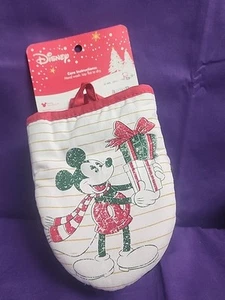 Disney Topolino Natale Mini Guanti da Forno Oversize .. NUOVI Spedizione Gratuita - Foto 1 di 4