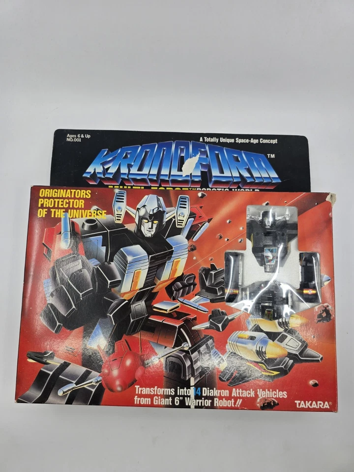 Vintage Takara Diaclone Kronoform Multi-Force Robot 1983 Pre-Transformers w/ Box - Image 1 of 4