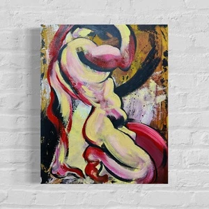 Oil paintings. Contemporary art. LGBT Nude Male Gay Art Men Portrait - Picture 1 of 2