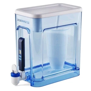 ZeroWater Brocca Filtro Acqua 22 Tazze Pronta Lettura 5 Stadi Dispenser 5 Stadi...D5 - Foto 1 di 13