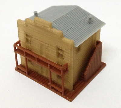 Outland Models Train Railway Layout Building Old West Saloon / Shop N Scale - Image 1 of 2