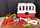 Disney 101 Dalmatians Vet Kit - Interactive Vet Clinic With Travel Carrier Exc!