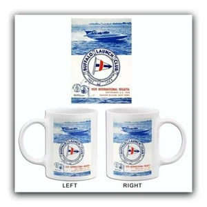 1959 International Regatta - Buffalo Launch Club Grand Island Program Cover Mug - Imagen 1 de 3