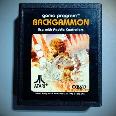 Backgammon (Atari 2600, Atari, 1979) - Image 1 of 4