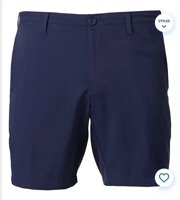 Pantalones Cortos de Golf BCG Para Hombre Talla 36W Azul Marino Usados en Excelente Condición Foto 1 de 4