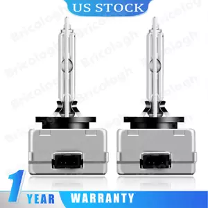 2PCS NEW OEM D1S 6000K 66140 66144 85410 85415 HID XENON HEADLIGHT BULBS SET - Picture 1 of 9