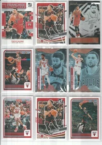 Chicago Bulls (9) Card Team Lot Zach Lavine and More - Picture 1 of 1