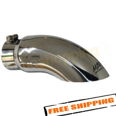 MBRP T5086 4" Inlet Universal Stainless Steel Exhaust Tail Pipe Tip - Image 1 of 3