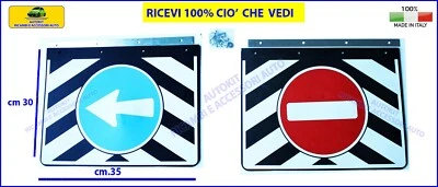 Paraspruzzi Rimorchio Motoagricola Camion Paraschizzi Coppia serie Universale 2 - Immagine 1 di 2