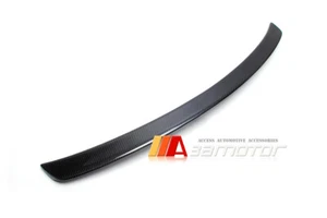 Carbon Fiber Rear Boot Spoiler Wing fits 2011-217 Mercedes W218 CLS-Class Sedan - Picture 1 of 4