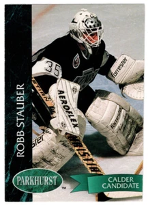 Robb Stauber - Los Angeles Kings (Hockey Card) 1992-93 Parkhurst # 303 MT - Picture 1 of 1