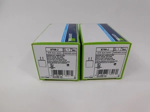 Leviton Porcellana Portalampada Incandescenza 90° Staffa Presa Luce 660W 8756-J  - Foto 1 di 3