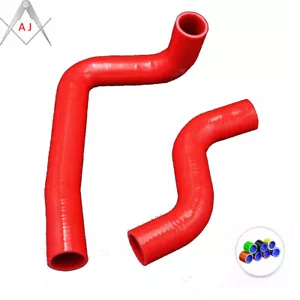 KIT MANGUERAS RADIADOR DE SILICONA ROJO PARA MAZDA RX-7 FD3S FD 13B VELOCIDAD TURBO 1993-1997 - Imagen 1 de 3