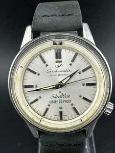 1962 Seiko Seikomatic Silverwave Men's Automatic Silver "Proof" Dial 37mm J12082 - Picture 1 of 15
