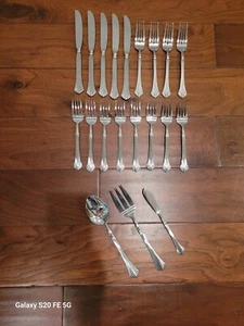 International Silver Rogers Stainless Cascade Flatware Mixed Lot Heavy Gauge EUC - Picture 1 of 3