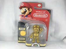 World of Nintendo Gold Mario (4" Series 1-5) Brand New
