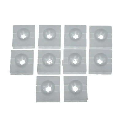 10x Umbral lateral Square abrazaderas de sujeción 0009912098 para Smart Fortwo 2008-2016 Foto 1 de 4