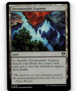 FOIL - MTG - Terramorphic Expanse 428 - Commander Masters - C - Picture 1 of 1