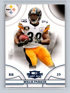 Donruss Threads 2007 azul/350 Willie Parker #104 Pittsburg Steelers - Imagen 1 de 2