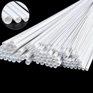ABS White Round Plastic Tube For Architecture Model Making Model Material DIY - Picture 1 of 16