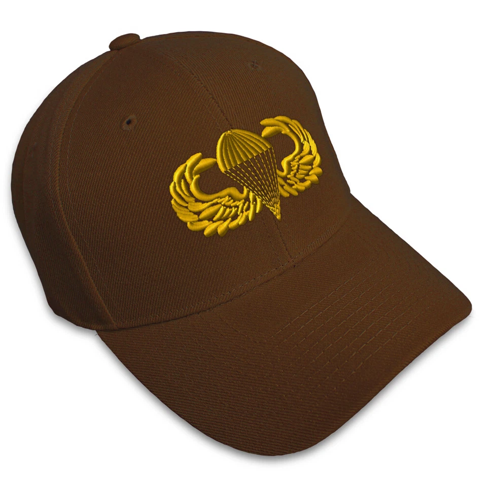 Gorra de béisbol aerotransportada B bordada sombreros de papá para hombres y mujeres cierre de correa talla 1 Foto 1 de 1