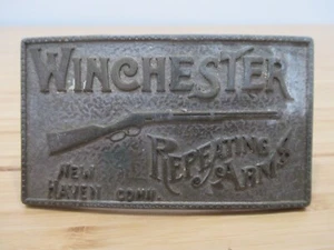 Vintage Winchester Repeating Arms (New Haven Conn) Belt Buckle - Picture 1 of 4