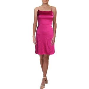 NEW AQUA Bloomindale's Slip Dress Pink Size XS Party Cocktail Holiday - Picture 1 of 8