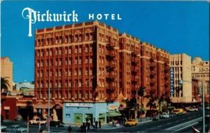 Pickwick Hotel San Diego California Broadway & First Avenue 1950er RPPC CA - Bild 1 von 1