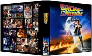 BACK TO THE FUTURE Custom 3-Ring Binder Photo Album MICHAEL J FOX / C LLOYD - Picture 1 of 6