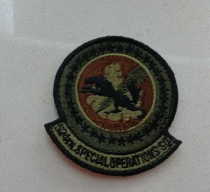 US AIR FORCE PATCH,SCORPION,OCP,AFSOC,521ST SPECIAL OPERATION SQ,W/HOOK LOOP - Bild 1 von 2