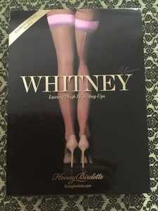 HONEY BIRDETTE WHITNEY THIGH HIGH STAY UP STOCKINGS SIZE LARGE NEW IN BOX - Picture 1 of 3