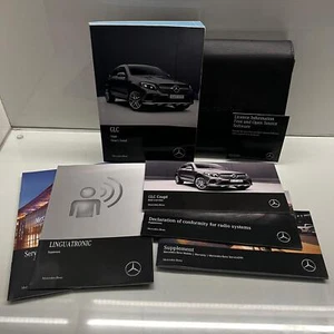 MERCEDES GLC COUPE X253 OWNERS PACK / HANDBOOK / MANUAL + WALLET 16~19 (2017) - Picture 1 of 12