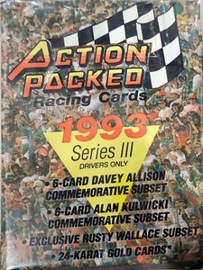 1993 Action Packed Racing Cards Series 3 Drivers Only