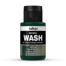 Vallejo 76519 Wash-Color, Olivgrün, 35 ml