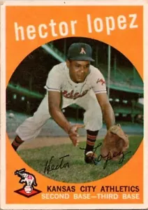 1959 Topps - #402 Hector Lopez - Picture 1 of 2