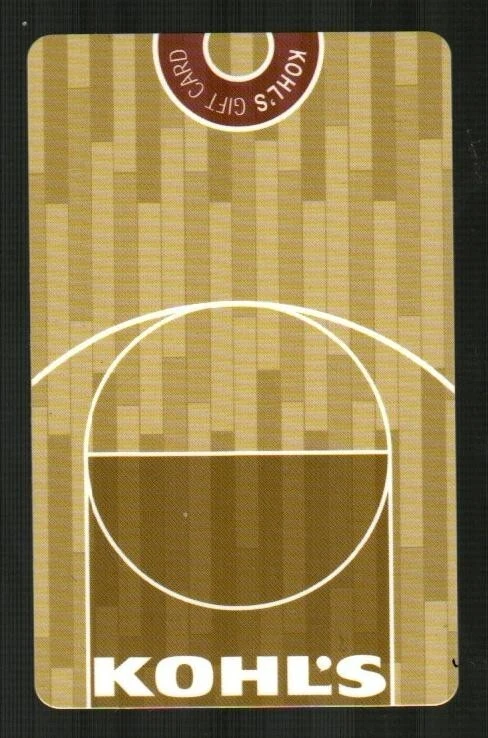 KOHL'S Basketball Court ( 2004 ) Gift Card ( $0 ) - Image 1 of 1