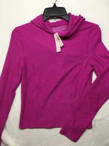 Victoria's Secret Hoodie Sz. S On Point Flow Pullover Active Wear Magenta NWT - Picture 1 of 9