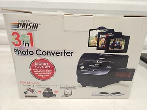 NEW Digital Prism 3 in 1 PHOTO CONVERTER easily convert photos, negatives,slides - Picture 1 of 4