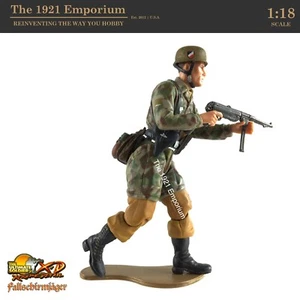 ✙ 1:18 21st Century Toys Ultimate Soldier WWII German Fallschirmjager Figure E - Picture 1 of 3