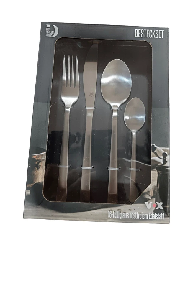 Besteckset 16-tlg Edelstahl rostfrei Das Perfekte Dinner Besteck - Bild 1 von 1