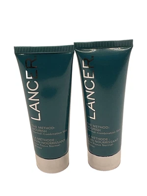 (2) Lancer The Method Nourish 0.75 oz New and Sealed ! Normal Combo Skin - Image 1 of 2