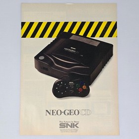 Neo Geo CD Authentic Magazine Ad