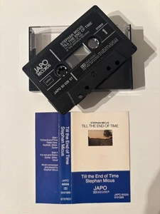 STEPHAN MICUS - TIL THE END OF TIME (RARE GERMAN ISSUE CASSETTE TAPE) JAPO - Picture 1 of 5